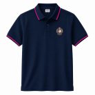 6008-Kid's Navy Blue Short Sleeve Polo Shirt