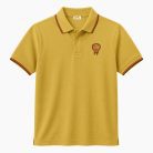 6010-Kid's Mustard Yellow Short Sleeve Polo Shirt
