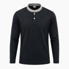 HiFi Men's Black Long-Sleeve Sweatshirt