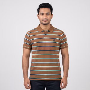 Men's Miu Miu Short-Sleeve Striped Polo Shirt