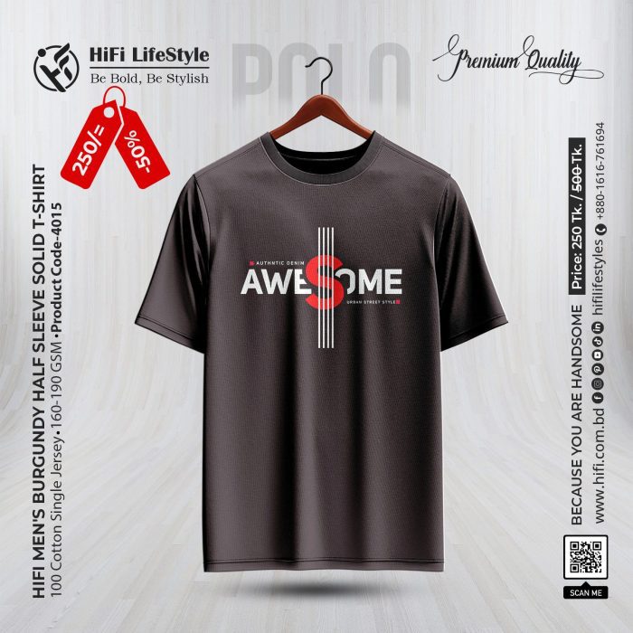 Men's Dark Olive Half Sleeve Solid T-shirt Men's Dark Olive Half Sleeve Solid T-shirt