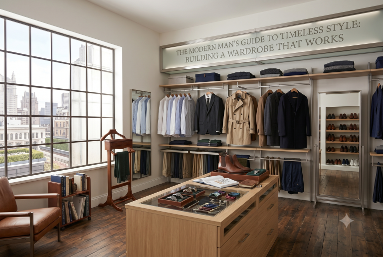 The Modern Man’s Guide to Timeless Style: Building a Wardrobe That Works