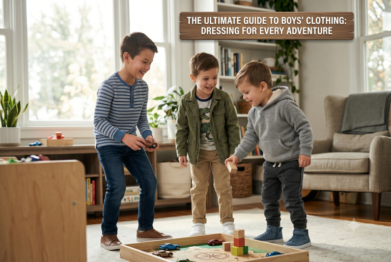 The Ultimate Guide to Boys’ Clothing: Dressing for Every Adventure